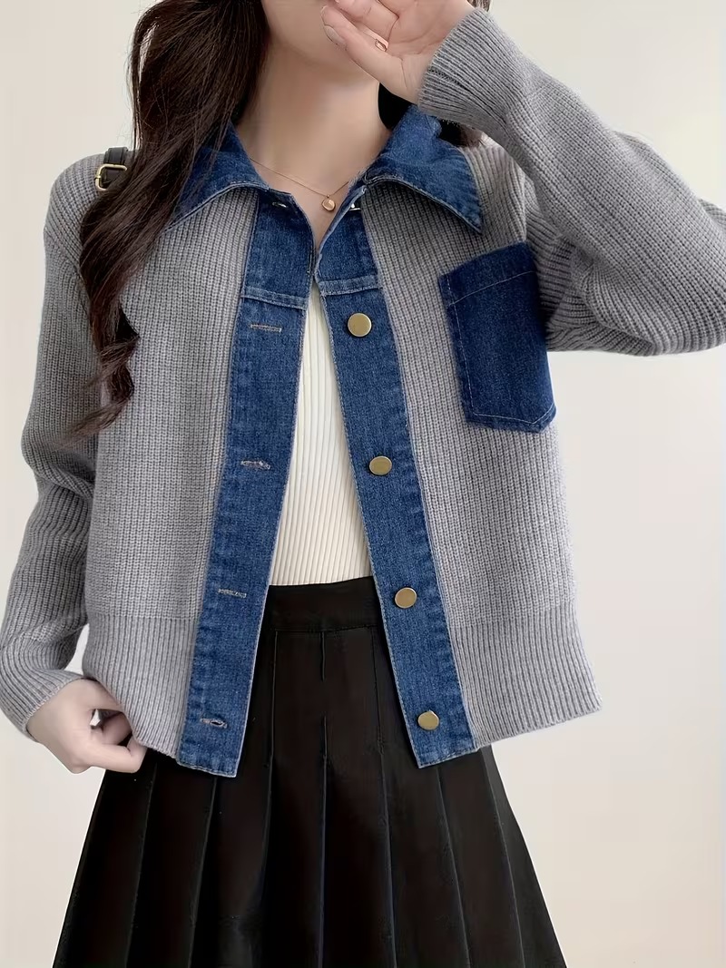 Women's Button-Front Cardigan