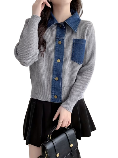 Women's Button-Front Cardigan