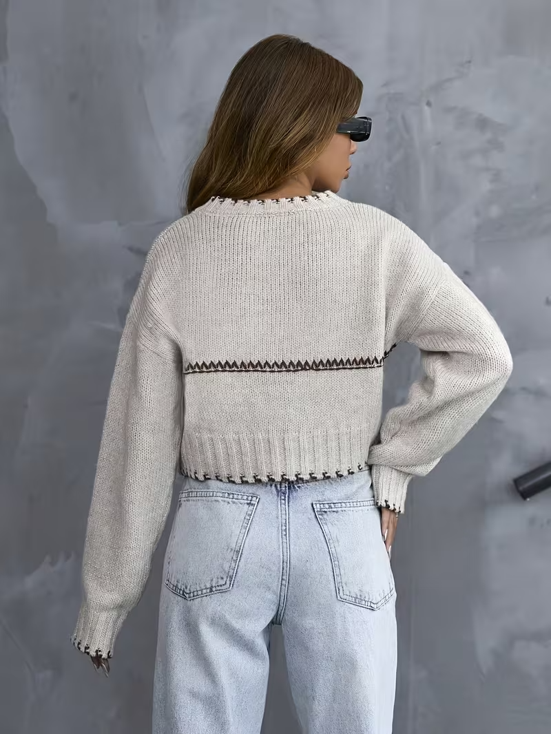 Women's Cropped Sweater