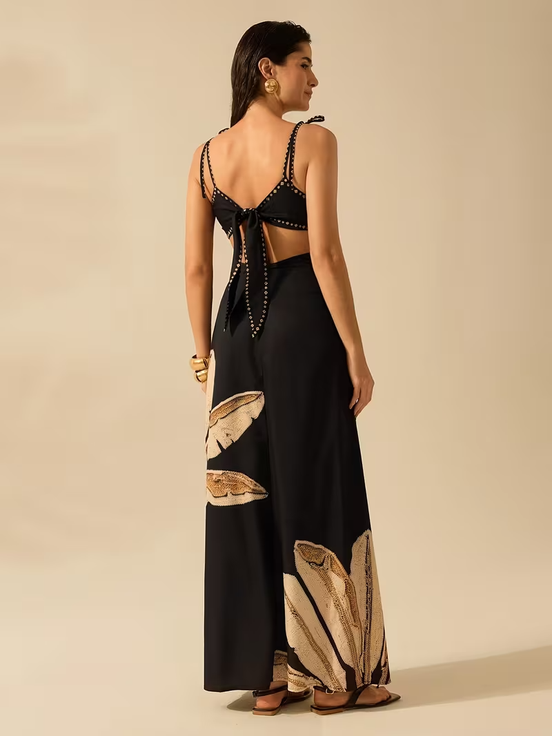 Women's Printed Maxi Dress